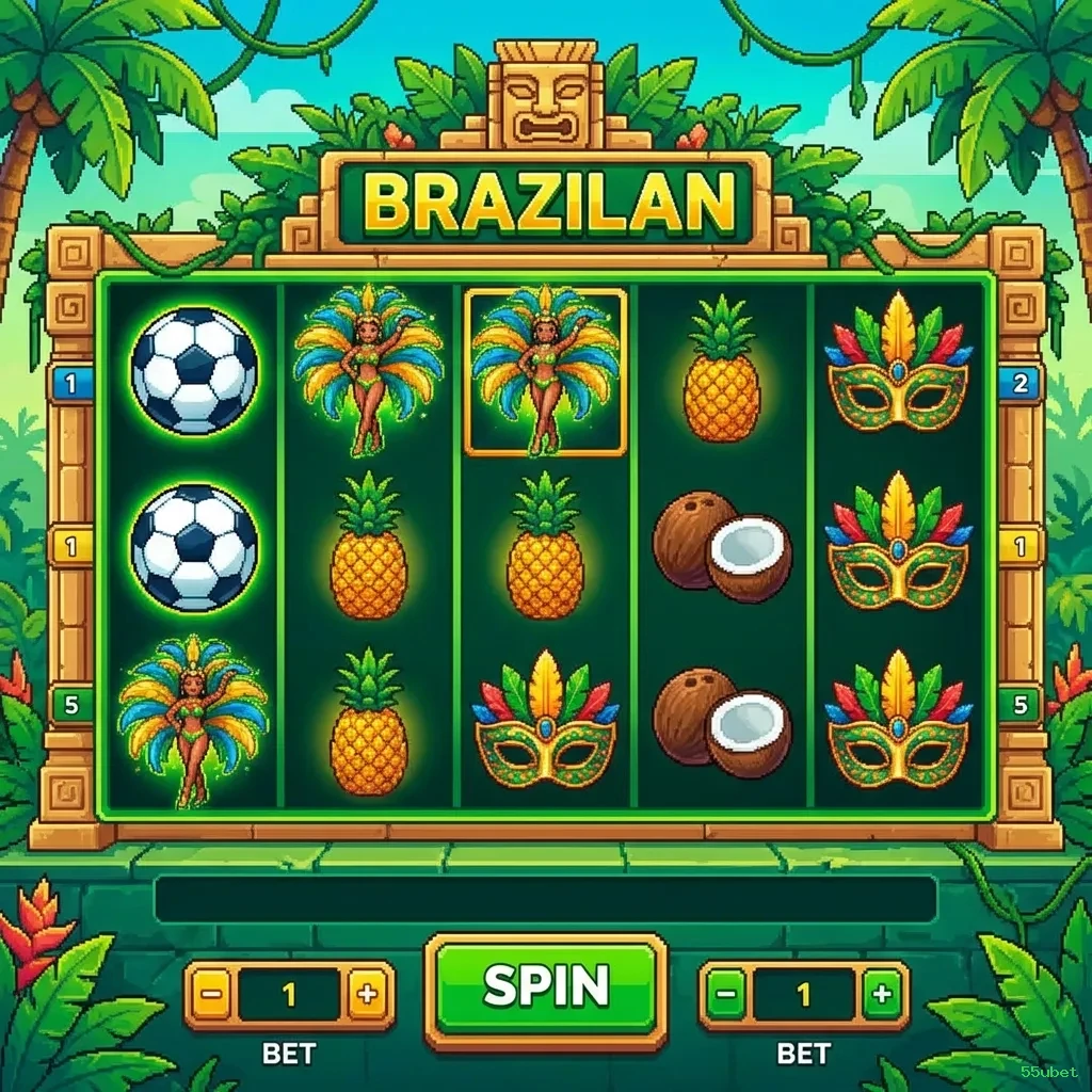 Imagem promocional do aplicativo mobile da 55ubet