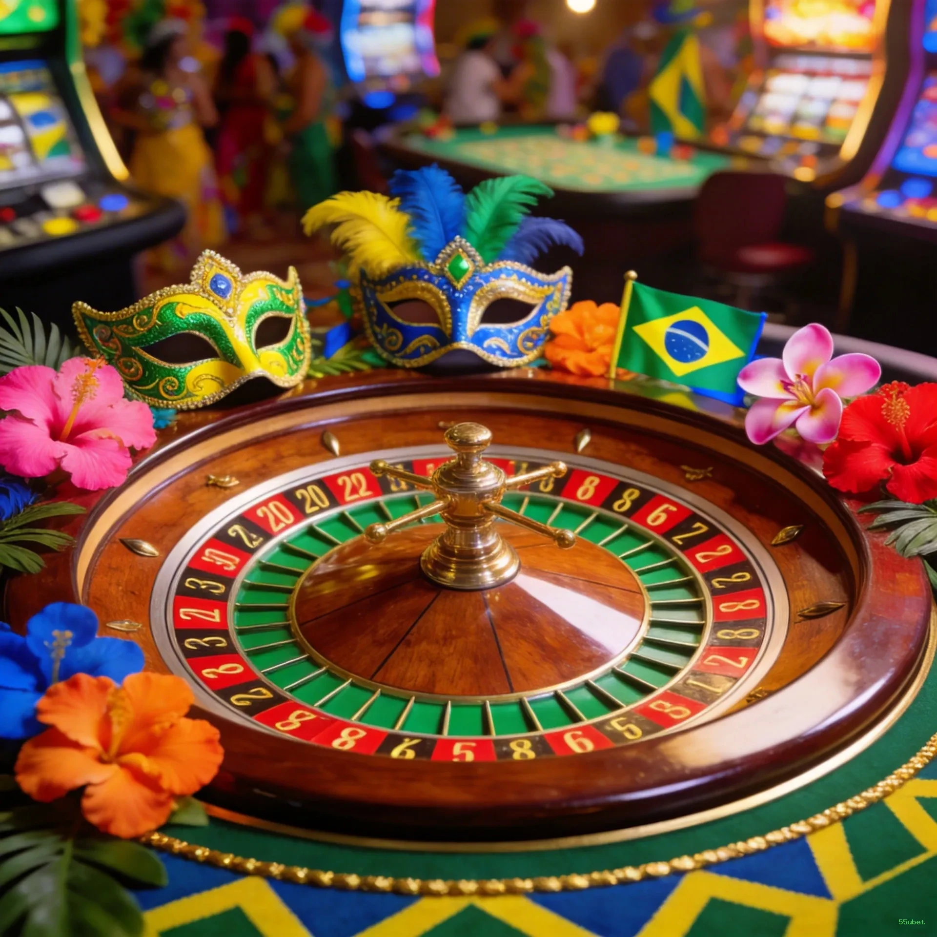 Imagem promocional dos jogos de lottery da 55ubet